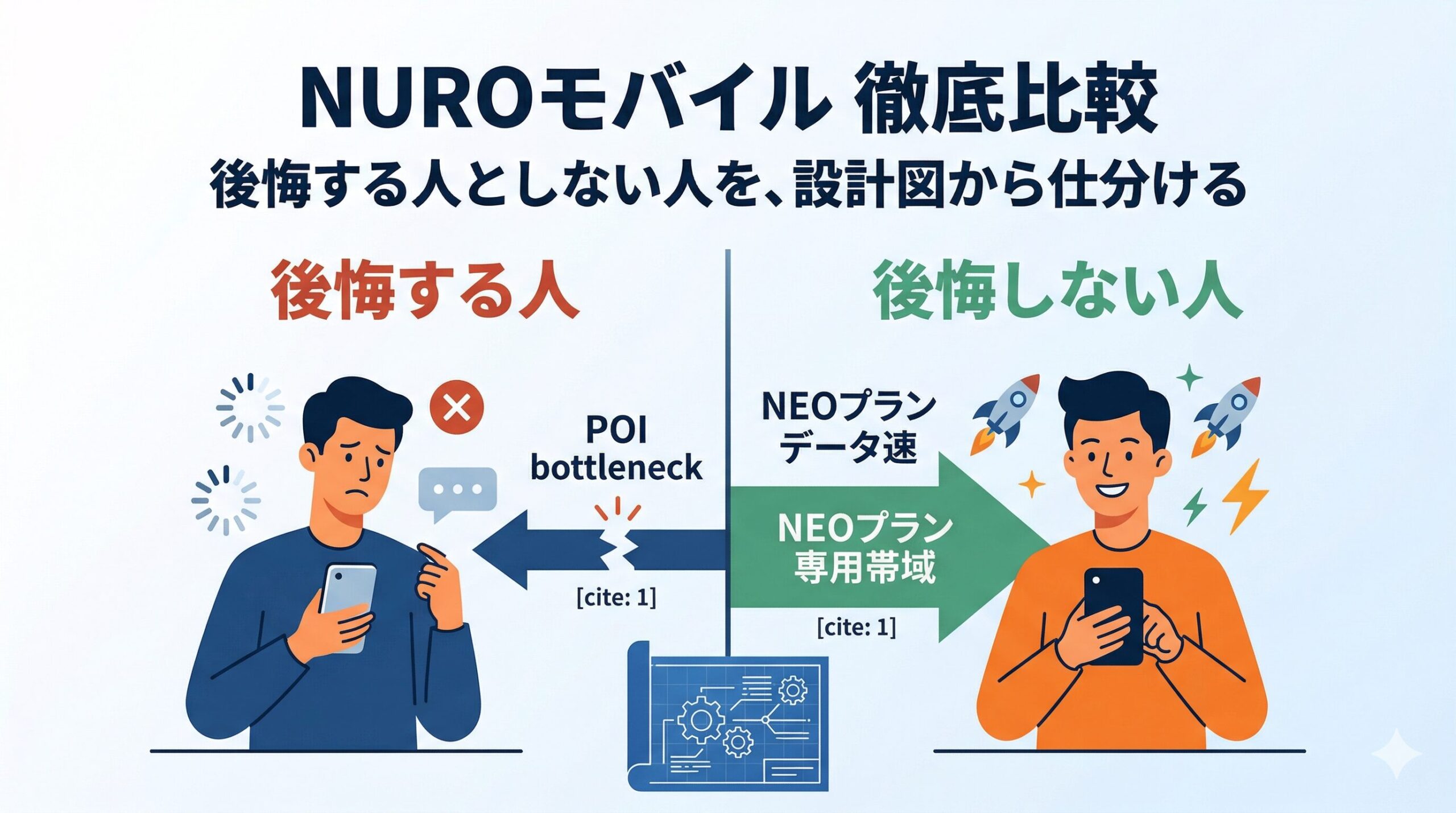 NUROモバイルに乗り換えて後悔する人・しない人｜MVNO品質をネットワーク設計の視点で仕分ける